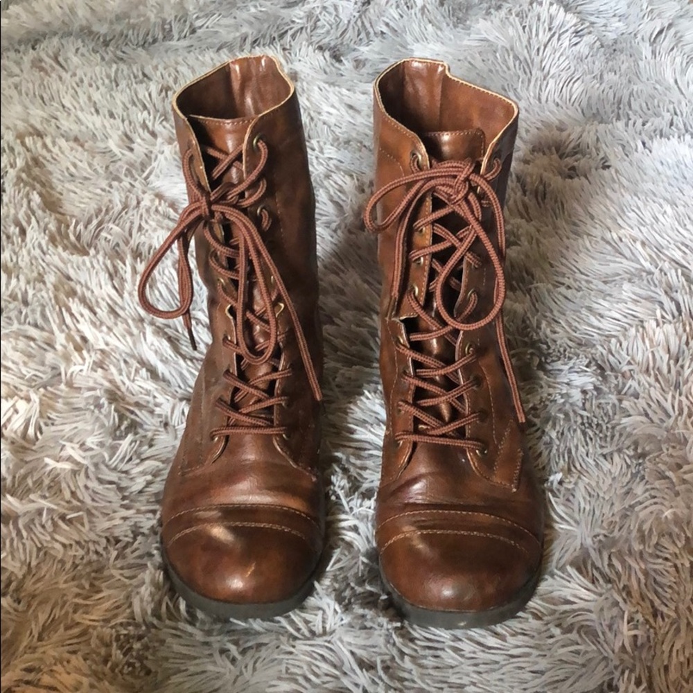 Brash Lace up Boots